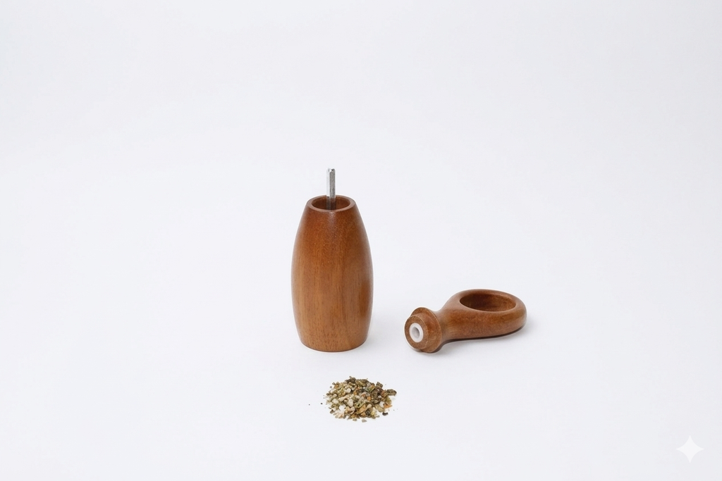 Set molinillo sal y pimienta con plato